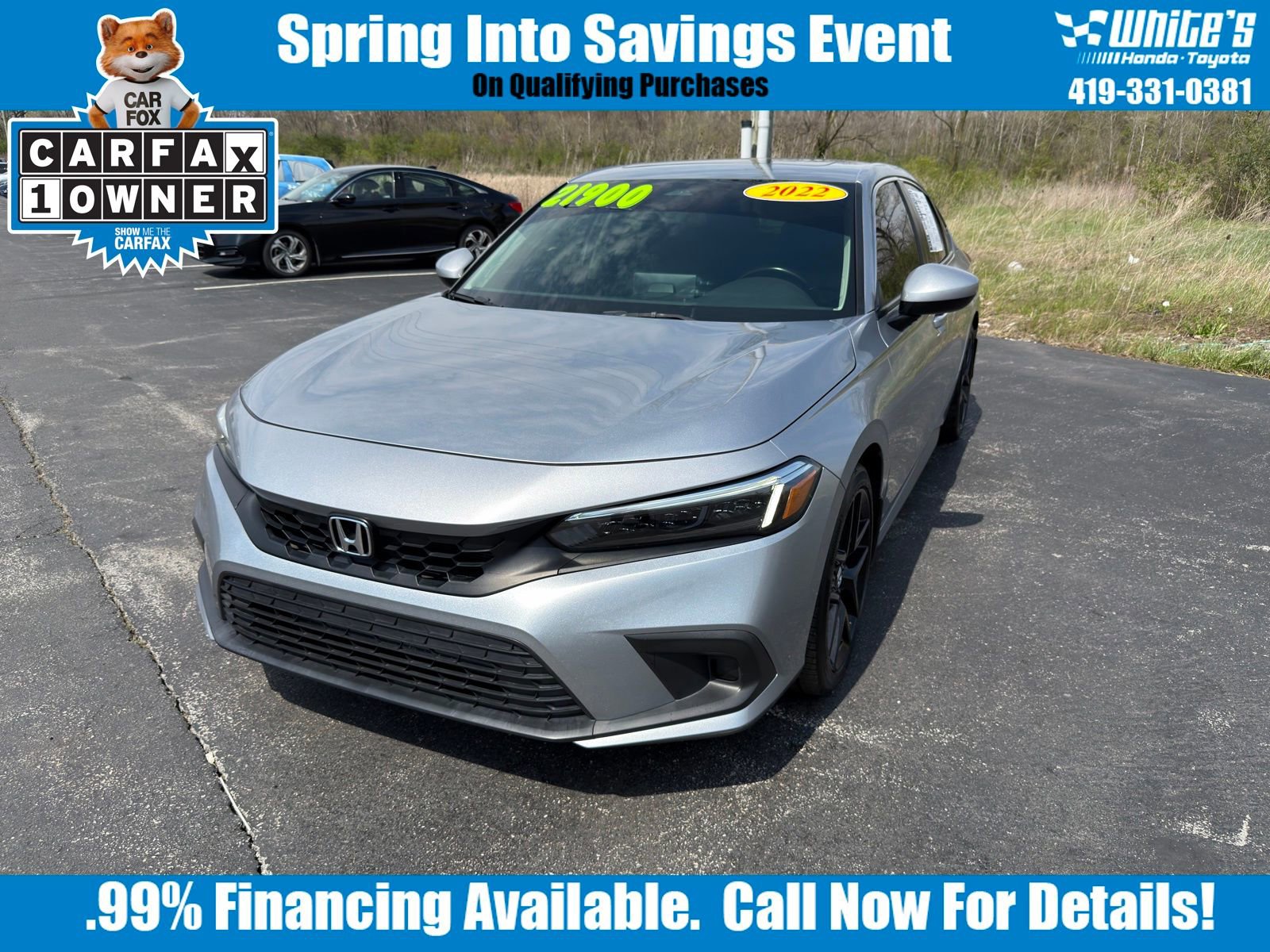 Used 2022 Honda Civic EX-L