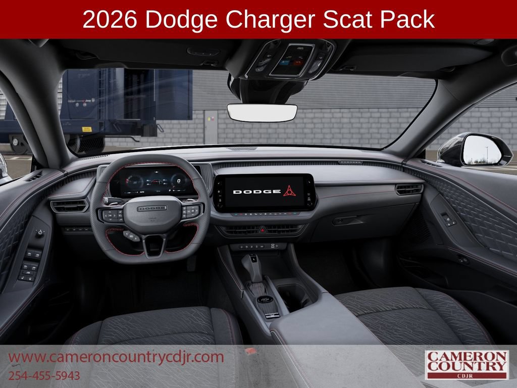 New 2026 Dodge Charger Scat Pack w/ Blacktop Package AWD/4WD image 14