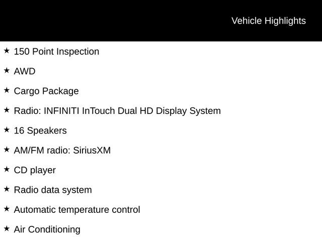 Used 2023 INFINITI Q50 Luxe w/ Cargo Package AWD/4WD image 2