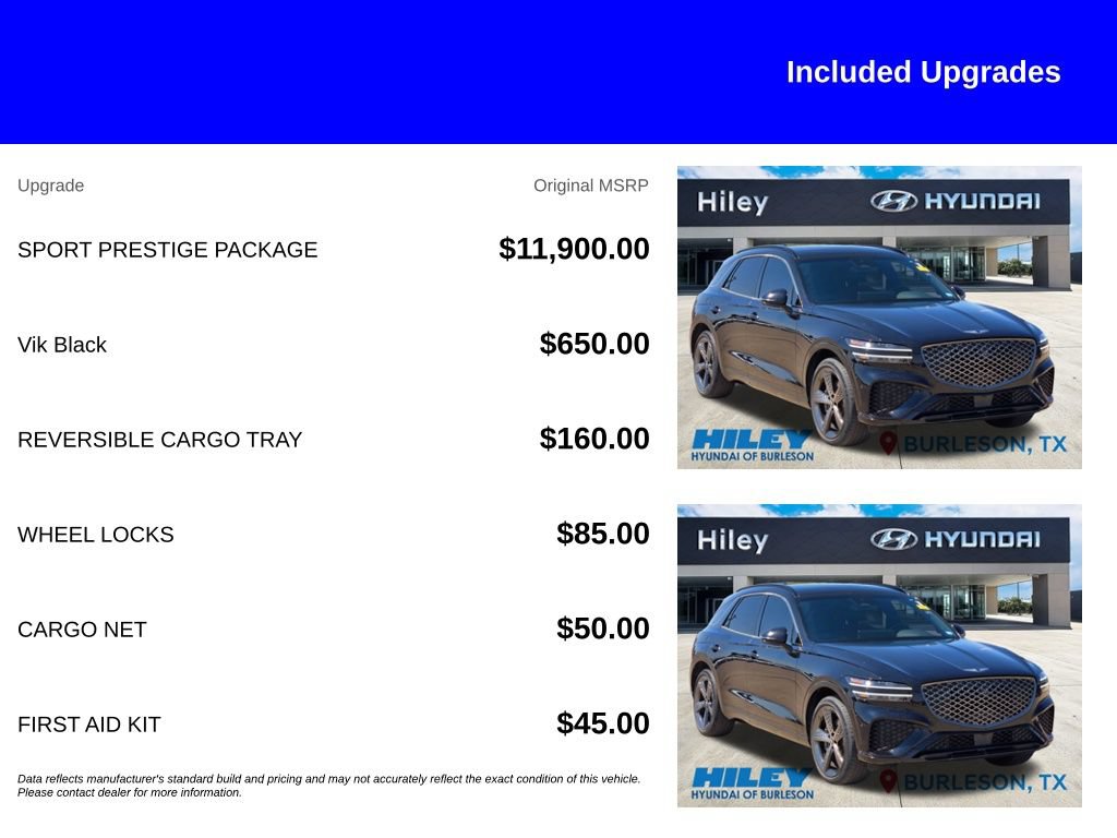 Used 2024 Genesis GV70 2.5T w/ Sport Prestige Package AWD/4WD image 5