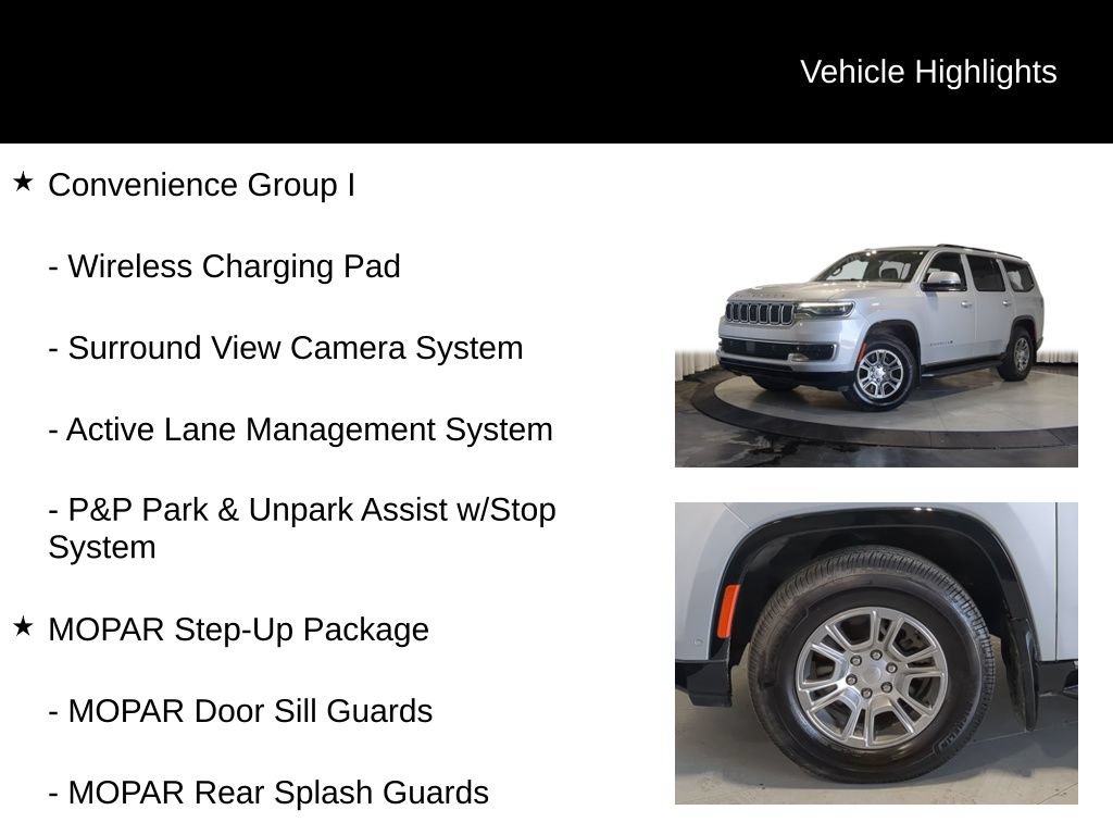 Used 2022 Jeep Wagoneer Series I w/ Convenience Group I AWD/4WD image 13