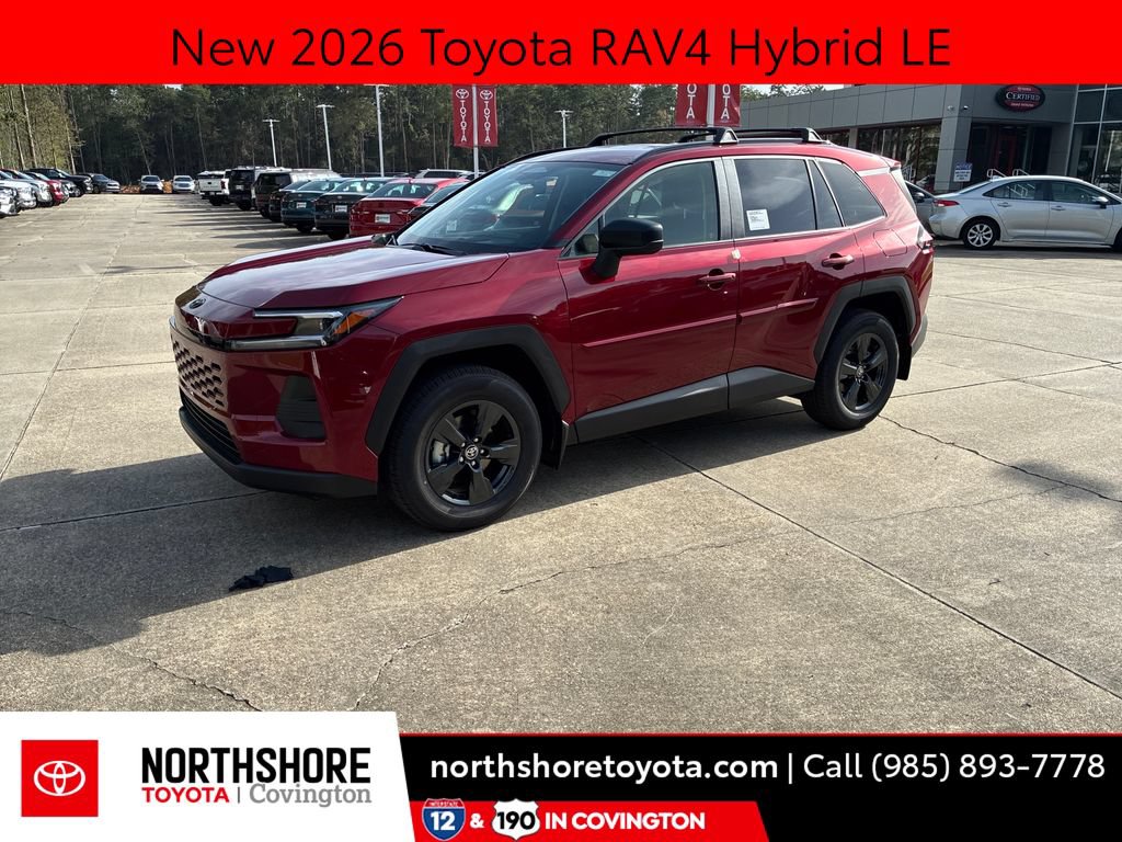 New 2026 Toyota RAV4 LE