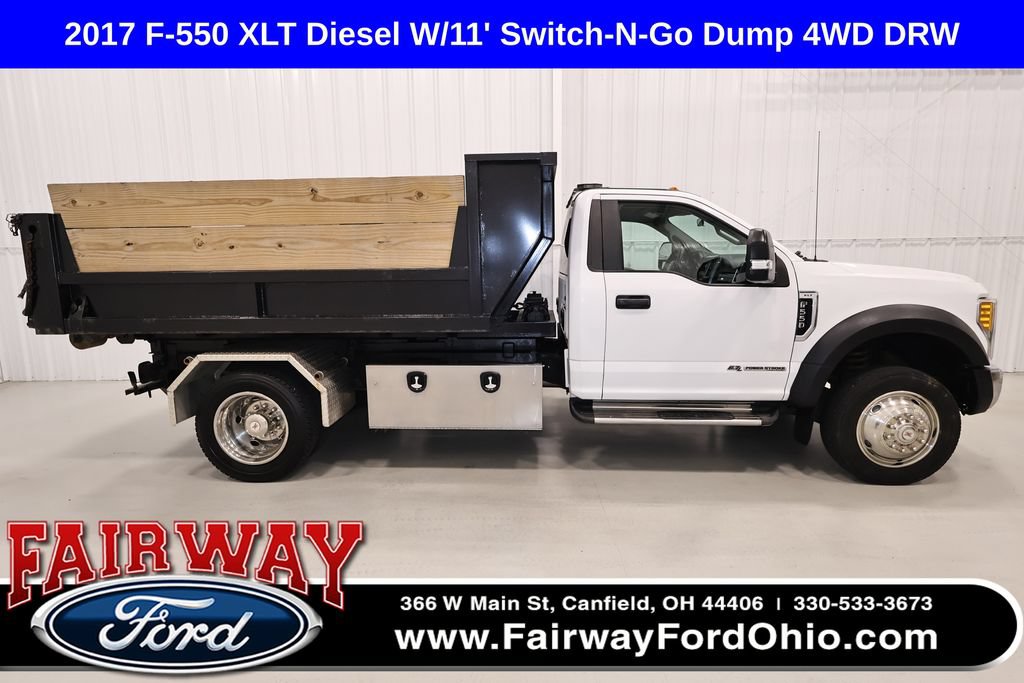 Used 2017 Ford F550 4x4 Regular Cab Super Duty w/ XLT Value Package image 1