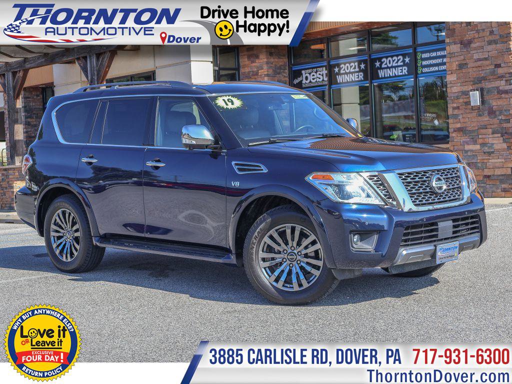 Used 2019 Nissan Armada Platinum w/ Captain's Chairs Package
