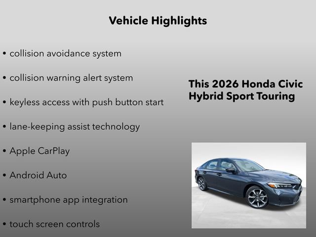 New 2026 Honda Civic Sport Touring image 10