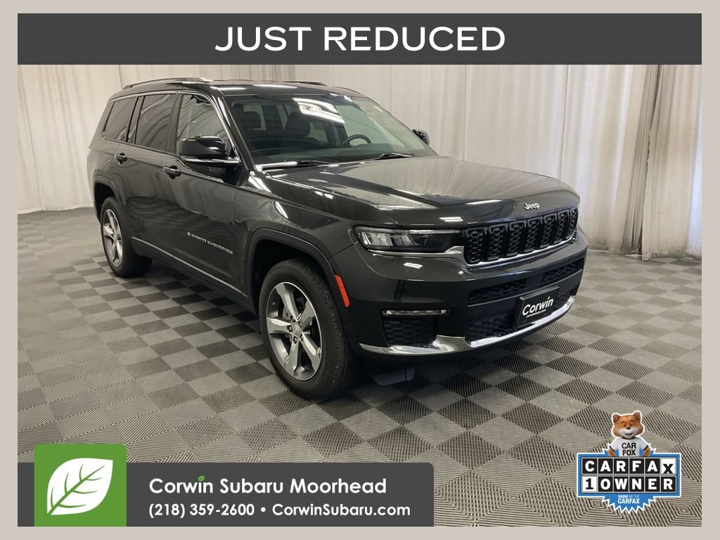 Used 2021 Jeep Grand Cherokee L Limited AWD/4WD image 1