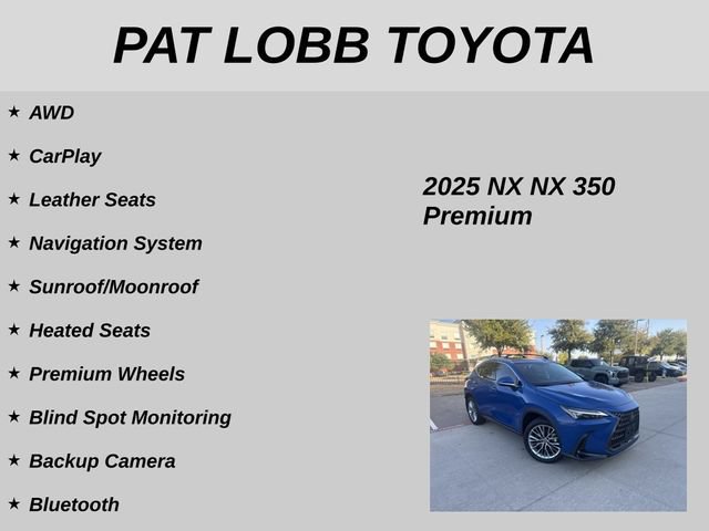 Used 2025 Lexus NX 350 AWD w/ Cold Area Package image 13