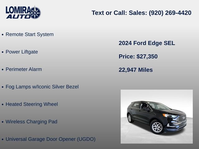 Used 2024 Ford Edge SEL w/ Convenience Package AWD/4WD image 27