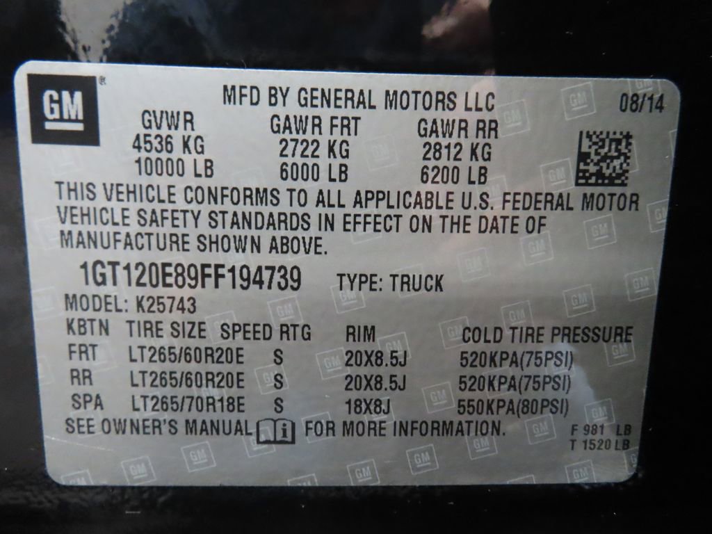 Used 2015 GMC Sierra 2500 Denali w/ Duramax Plus Package AWD/4WD image 65