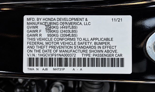 Used 2022 Honda Accord Touring image 28