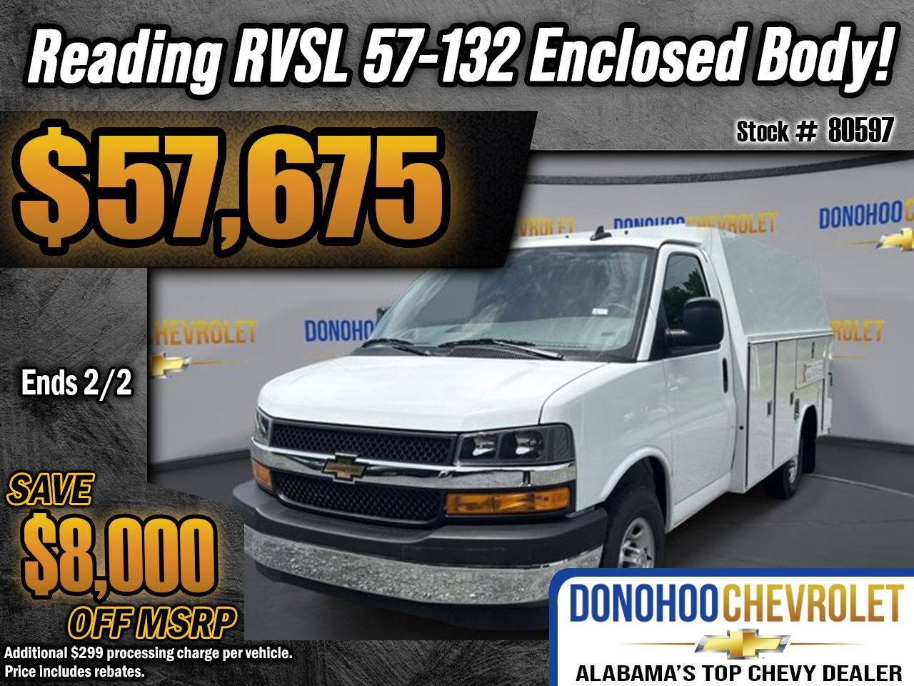 New 2025 Chevrolet Express 3500 w/ Power Convenience Package