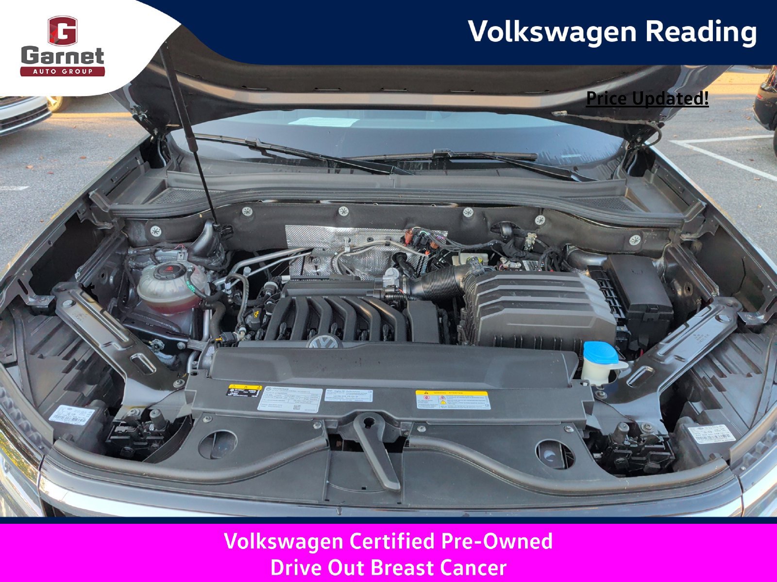 Certified 2023 Volkswagen Atlas Cross Sport SE w/ Panoramic Sunroof Package AWD/4WD image 15