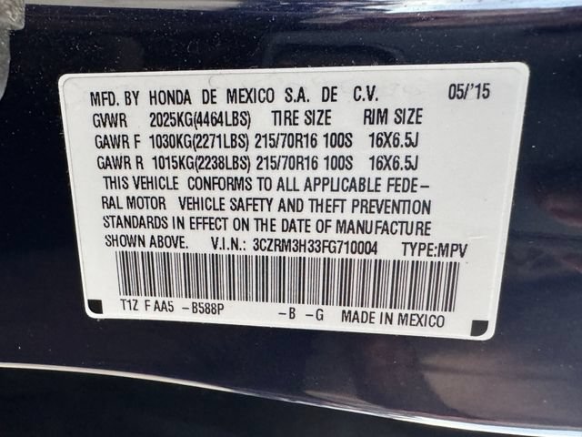 Used 2015 Honda CR-V LX image 26