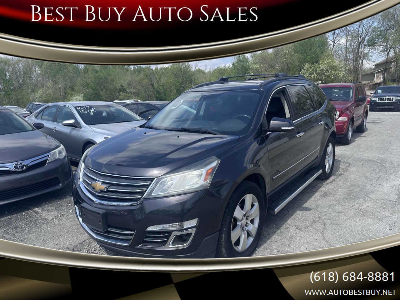 Used 2015 Chevrolet Traverse LTZ w/ LPO, 'HIT The Road' Package FWD image 1