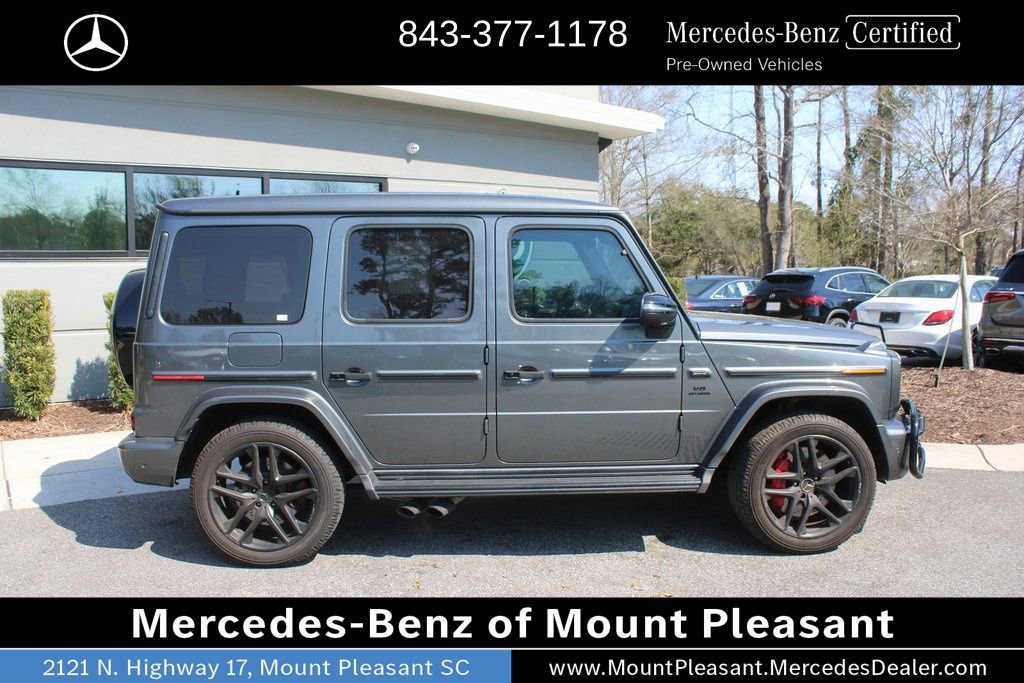 Certified 2021 Mercedes-Benz G 63 AMG 4MATIC w/ G Manufaktur Interior Package image 3