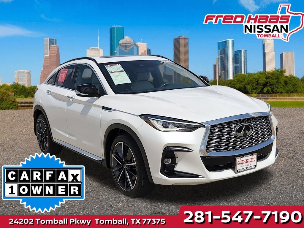 Used 2023 INFINITI QX55 Luxe w/ Cargo Package AWD/4WD image 1