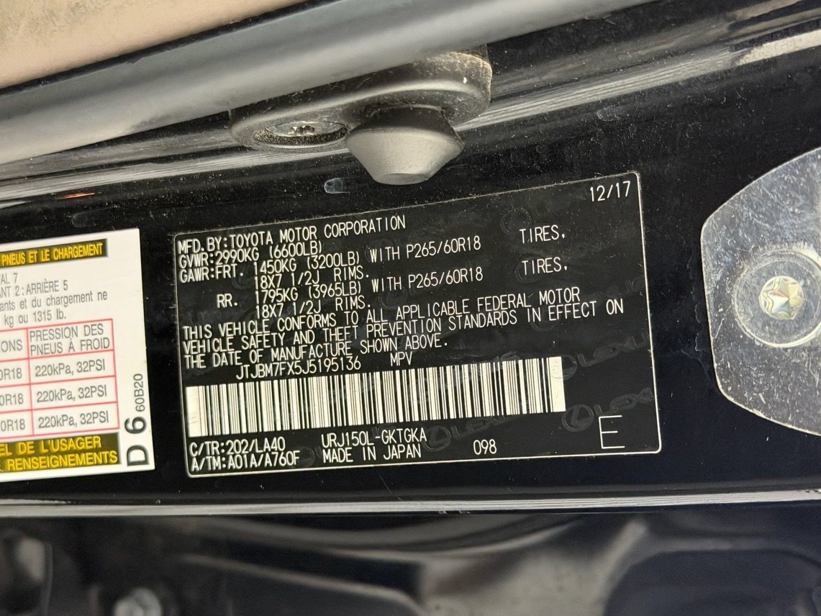 Used 2018 Lexus GX 460 Premium w/ Premium Package AWD/4WD image 27