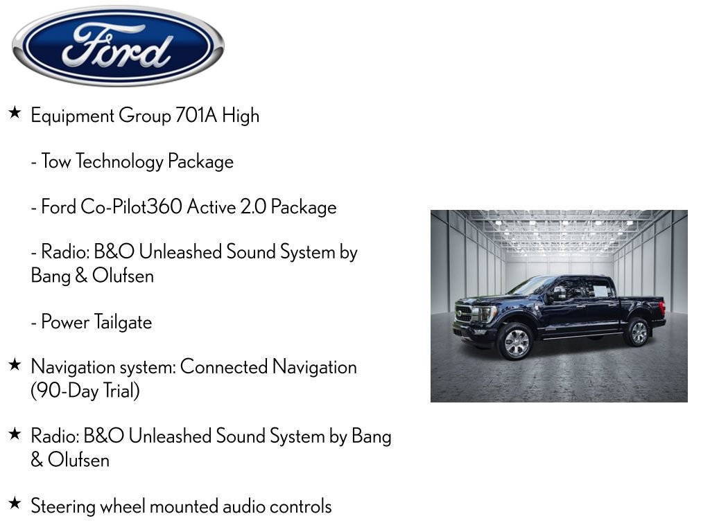 Used 2021 Ford F150 Platinum w/ Equipment Group 701A High RWD image 9