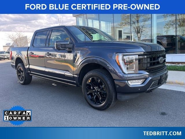 Certified 2022 Ford F150 Platinum w/ Equipment Group 701A High AWD/4WD image 1