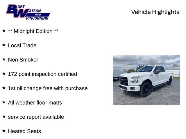 Used 2016 Ford F150 XLT w/ Equipment Group 301A Mid AWD/4WD image 9