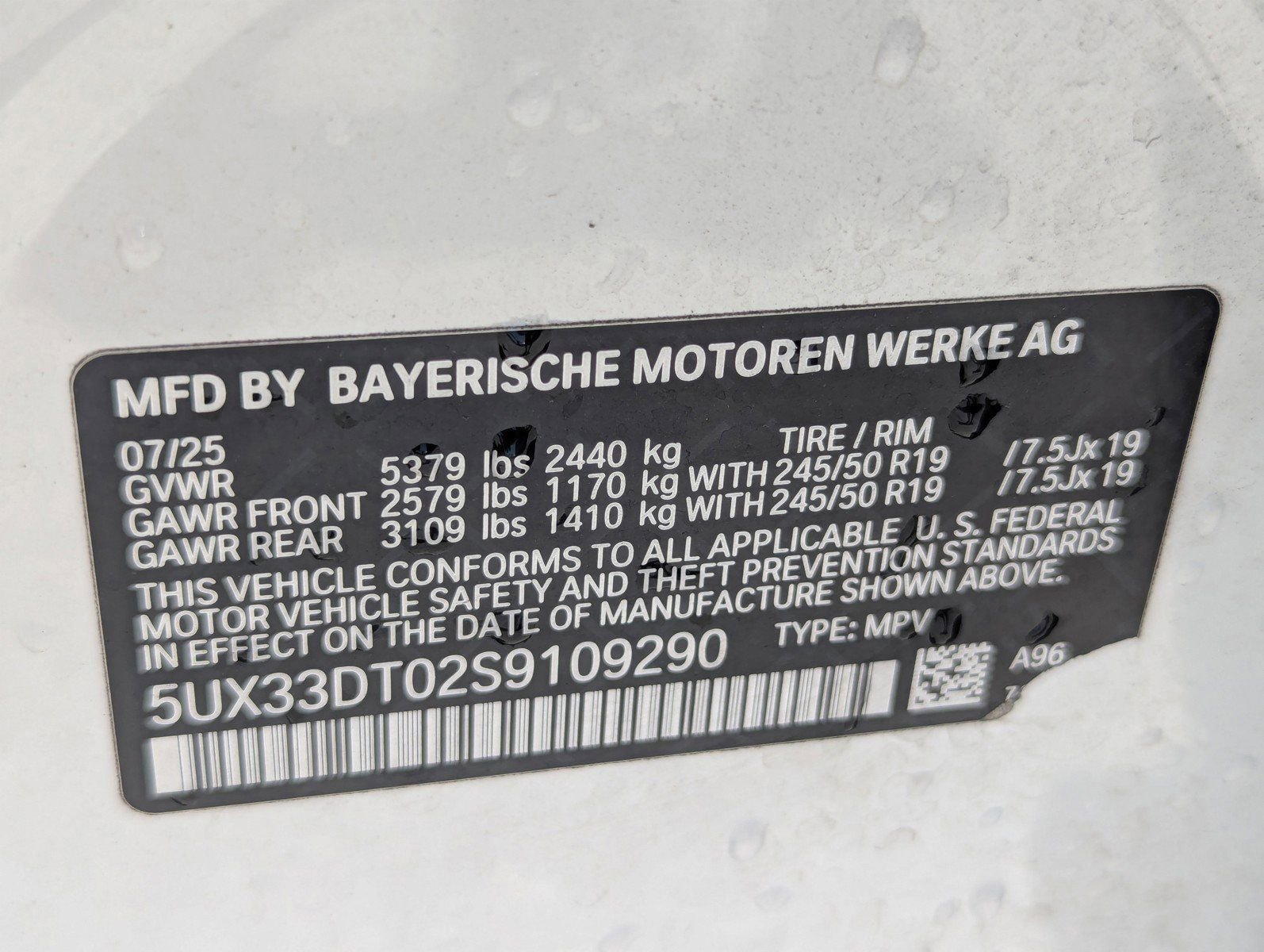 Certified 2025 BMW X4 xDrive30i AWD/4WD image 36