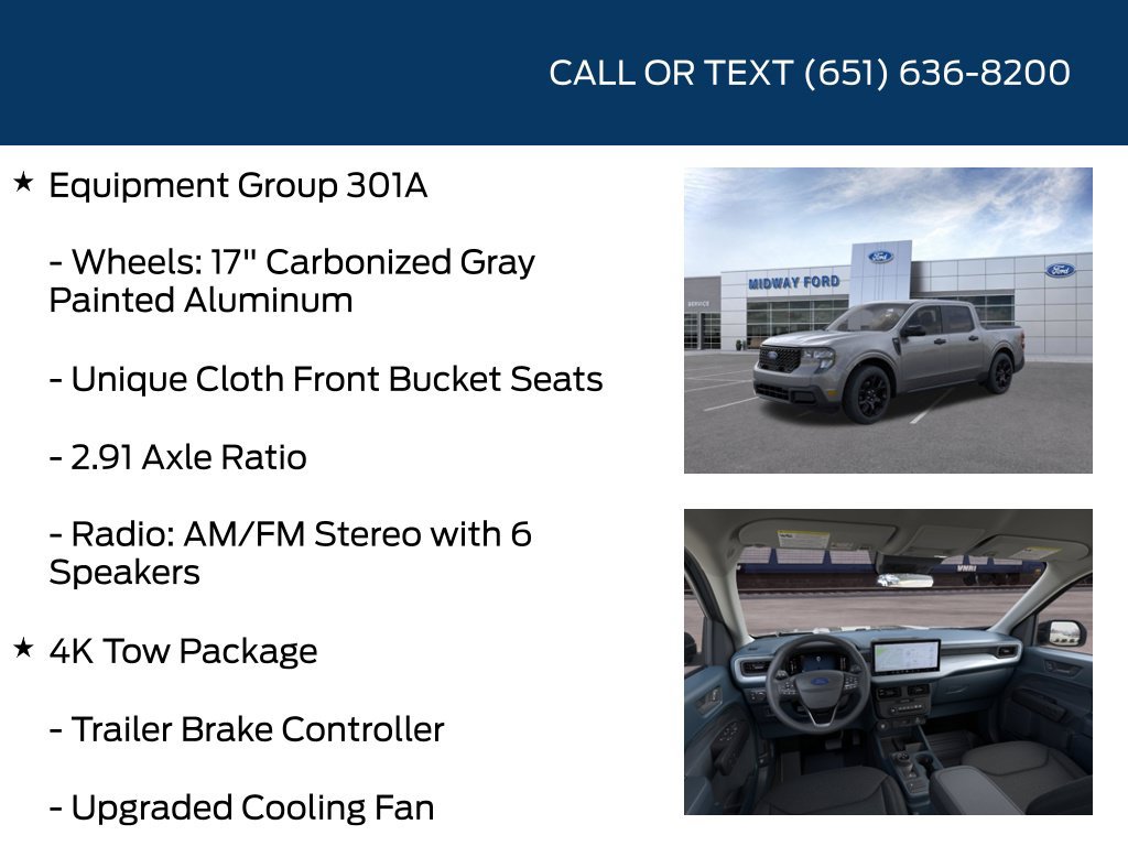 New 2026 Ford Maverick XLT w/ Equipment Group 301A AWD/4WD image 5