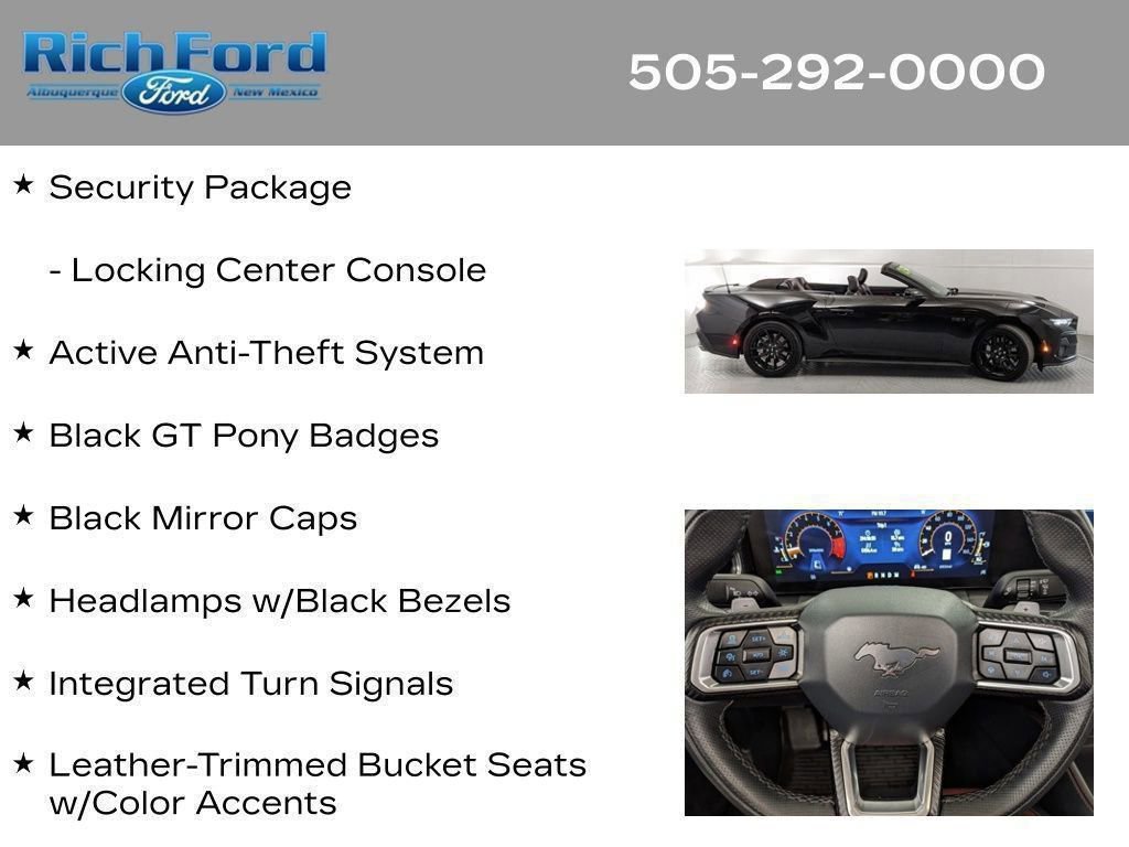 Certified 2025 Ford Mustang GT Premium RWD image 61