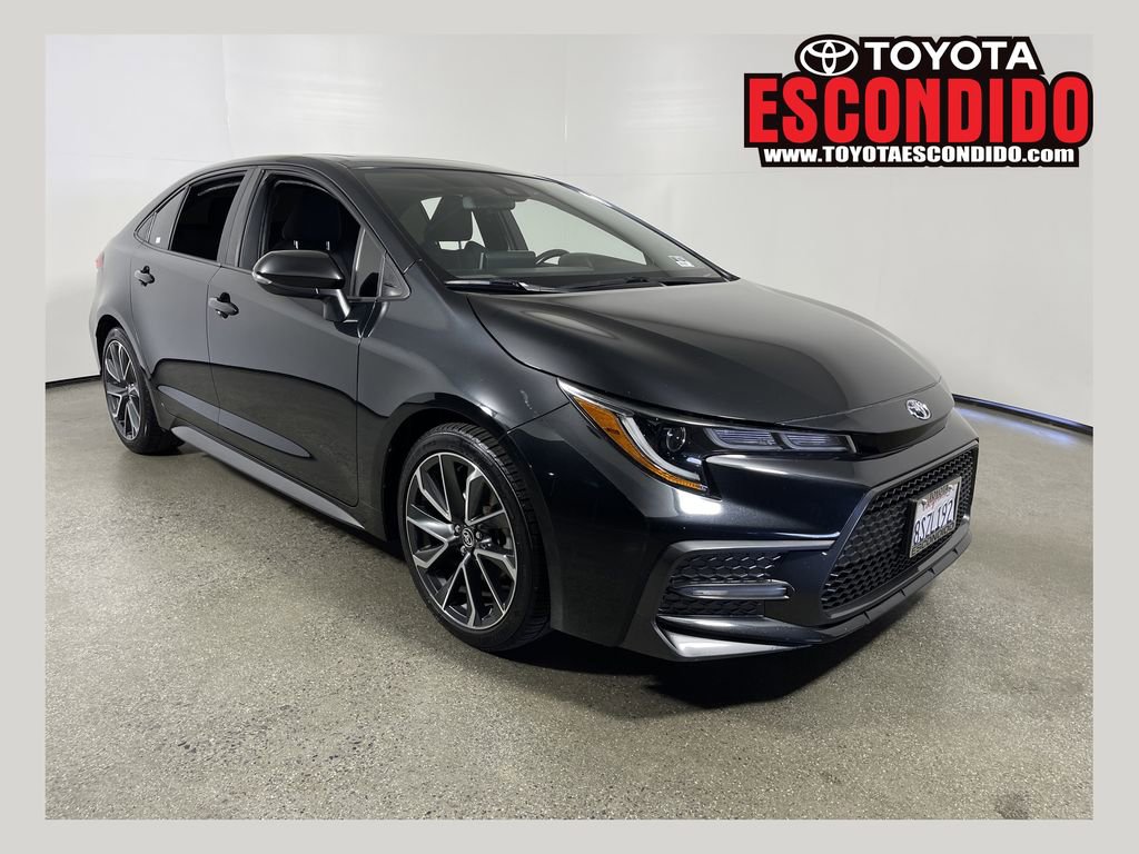Certified 2021 Toyota Corolla SE w/ SE Premium Package FWD image 1