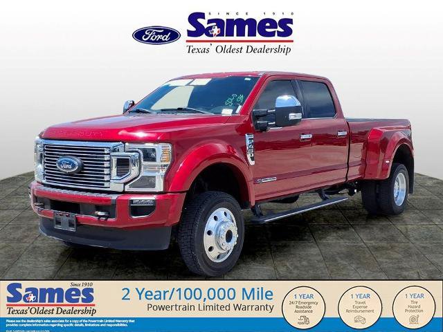 Certified 2022 Ford F450 Platinum w/ FX4 Off-Road Package AWD/4WD image 3