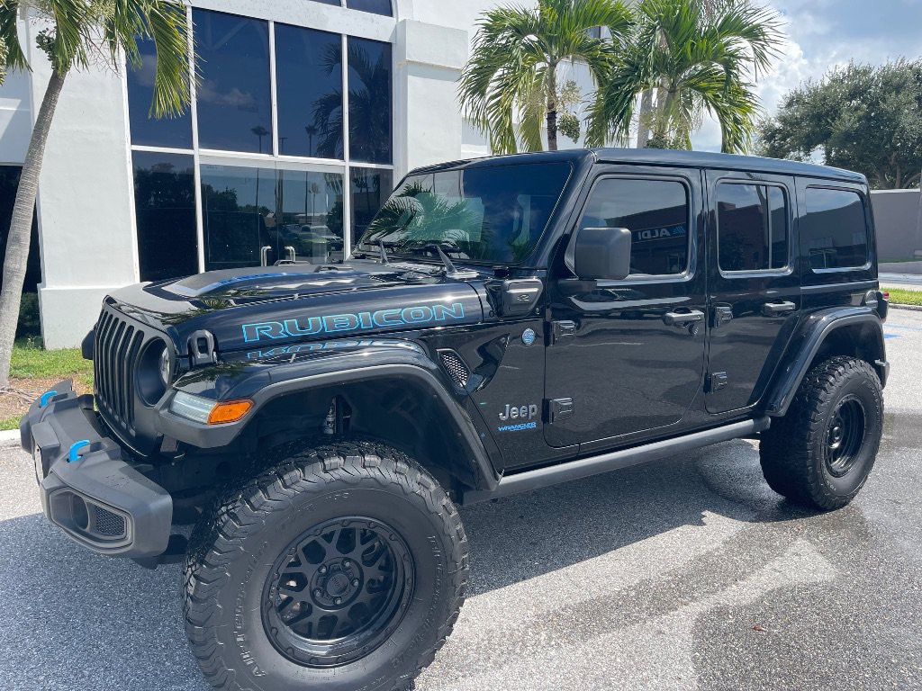 Used 2022 Jeep Wrangler Unlimited Rubicon 4xe w/ Safety Group AWD/4WD image 22
