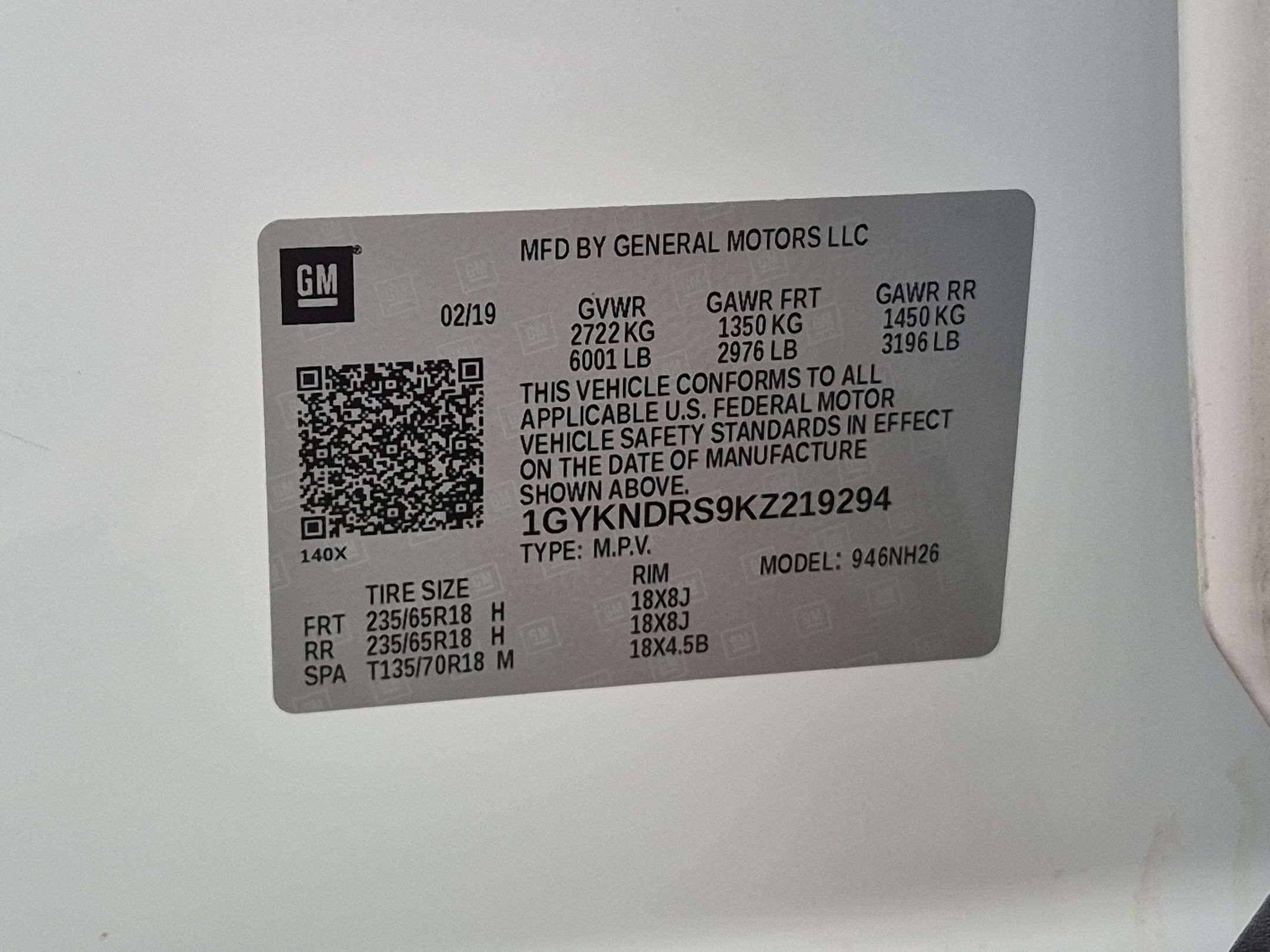 Certified 2019 Cadillac XT5 Luxury AWD/4WD image 33