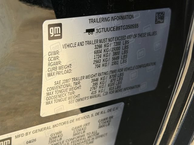 New 2026 GMC Sierra 1500 Elevation w/ Elevation Premium Package AWD/4WD image 30