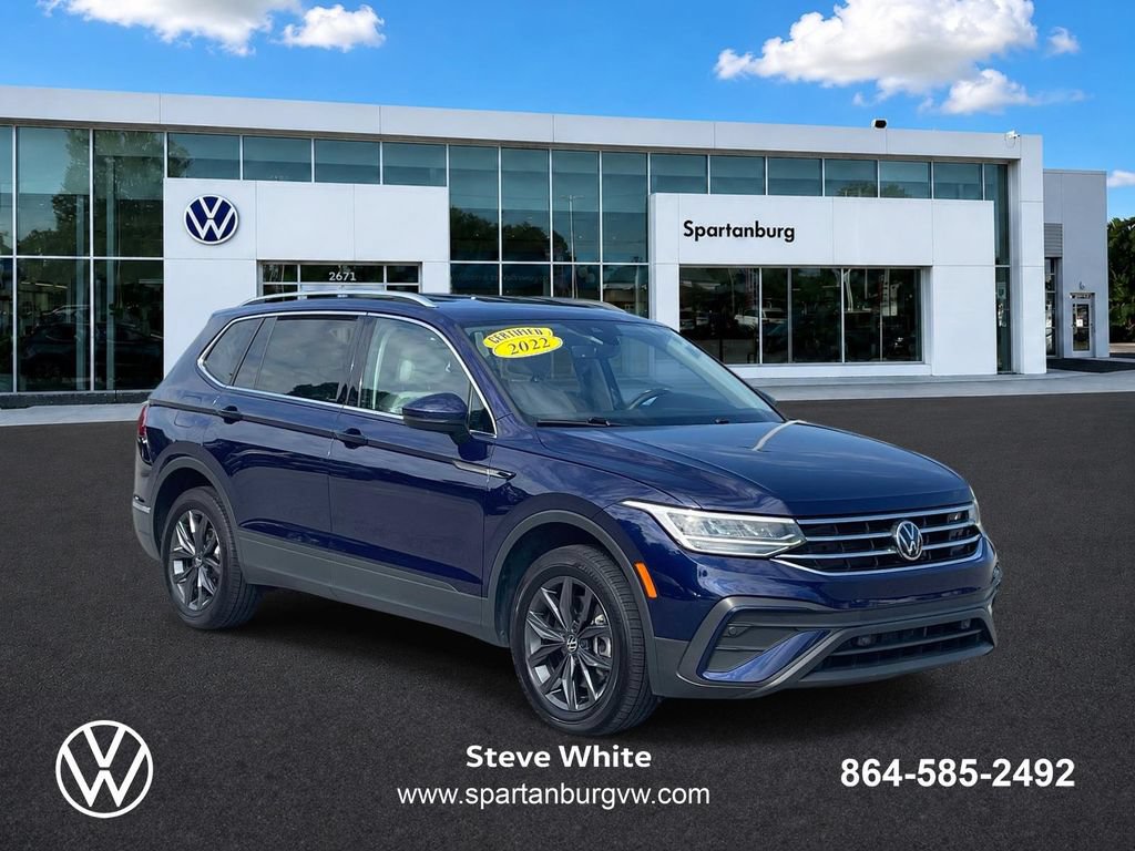 Certified 2022 Volkswagen Tiguan SE