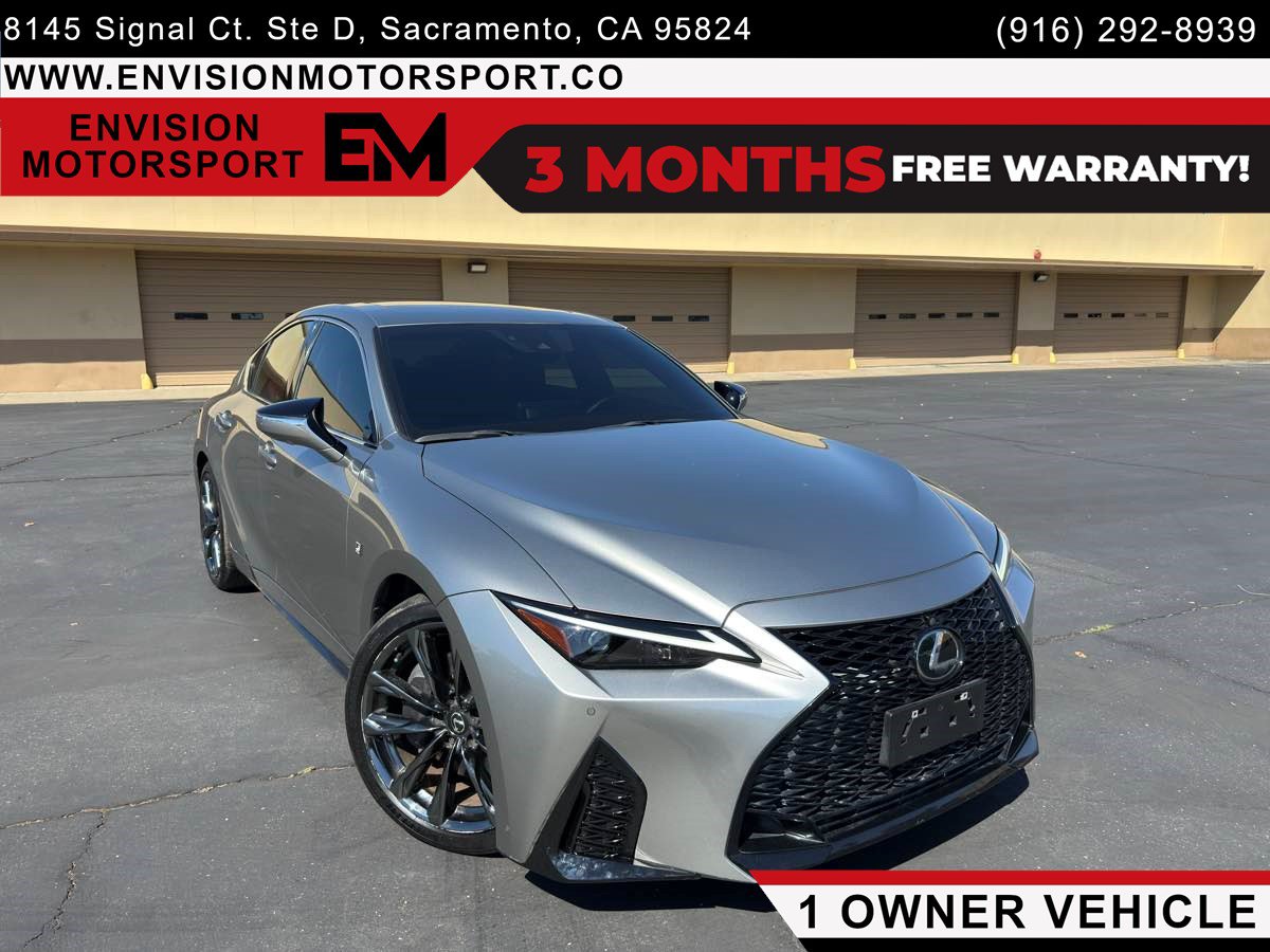 Used 2023 Lexus IS 350 F Sport w/ Navigation Package RWD image 1