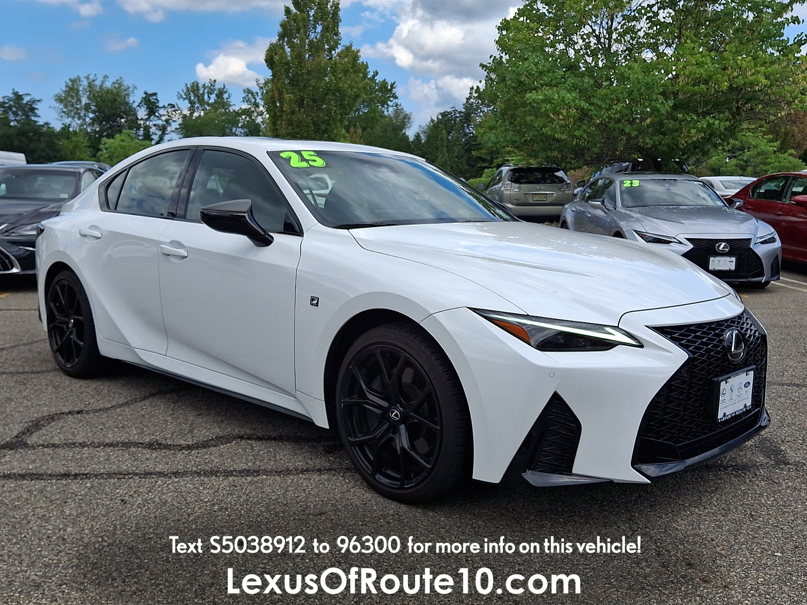Certified 2025 Lexus IS 350 F Sport AWD/4WD image 1