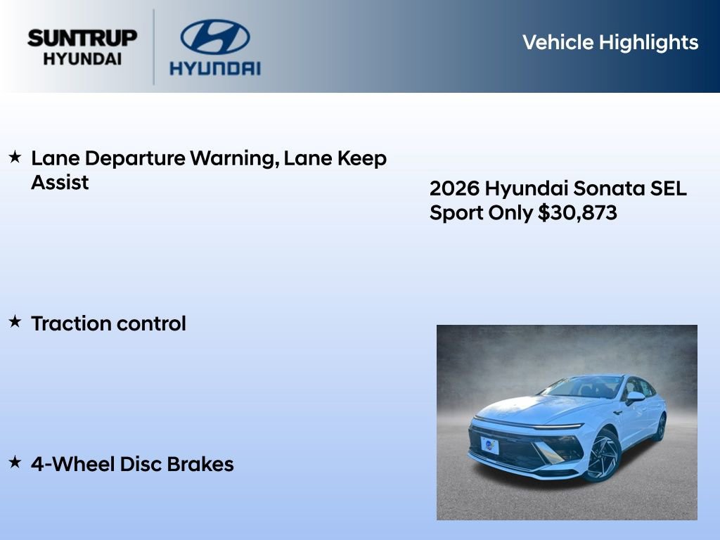New 2026 Hyundai Sonata SEL image 7