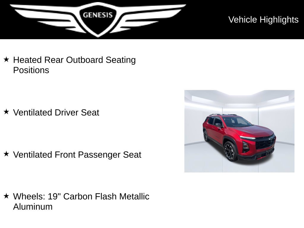 Used 2025 Chevrolet Equinox RS w/ Safety and Technology Package AWD/4WD image 27
