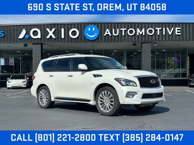 Used 2015 INFINITI QX80 4WD w/ 22" Wheel Package
