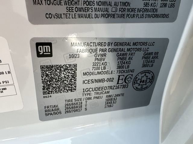 Certified 2024 Chevrolet Silverado 1500 RST w/ Protection Package image 35