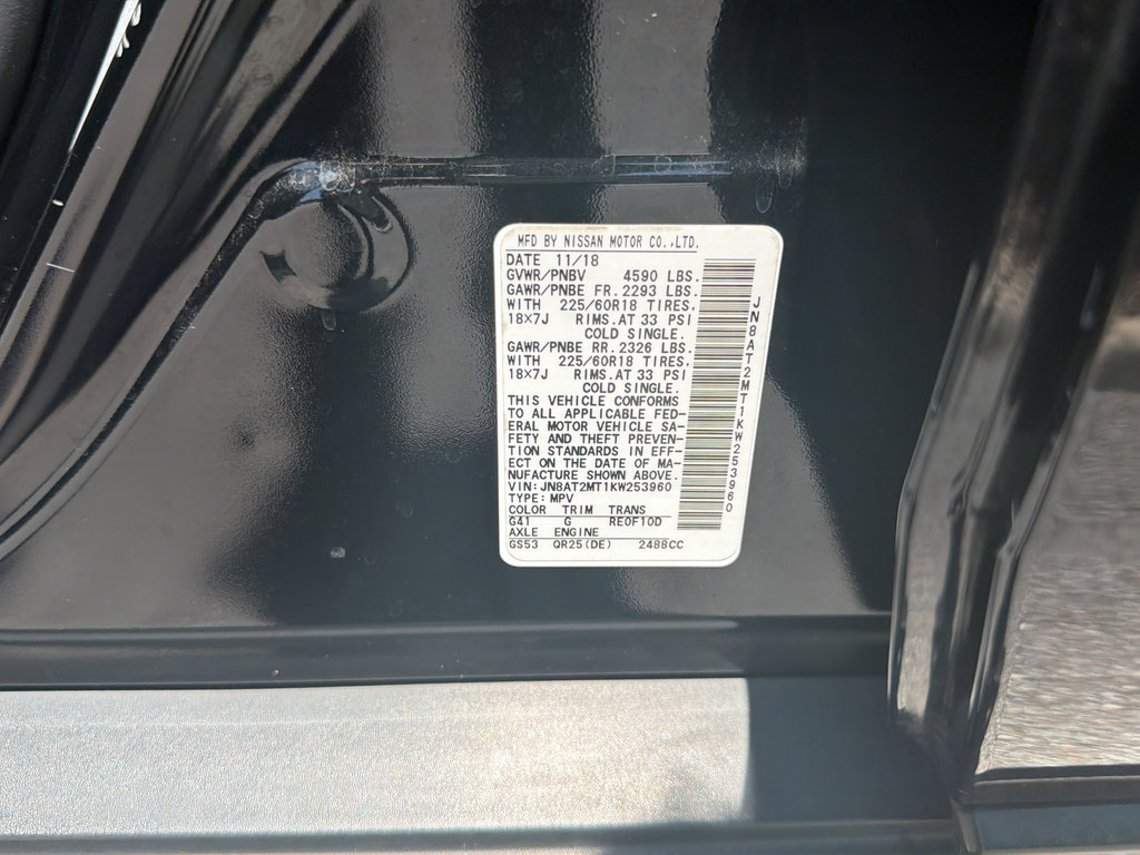 Used 2019 Nissan Rogue SV w/ Premium Package FWD image 60