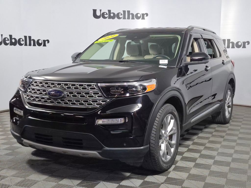 Used 2021 Ford Explorer Limited w/ Equipment Group 301A AWD/4WD image 3