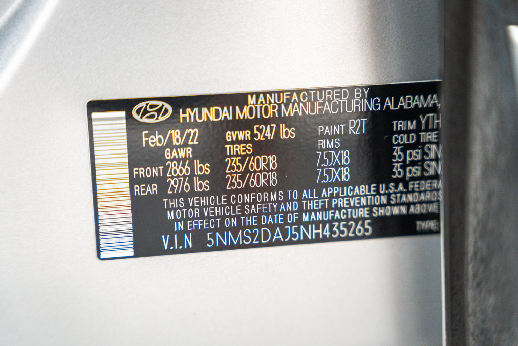 Used 2022 Hyundai Santa Fe SEL AWD/4WD image 32