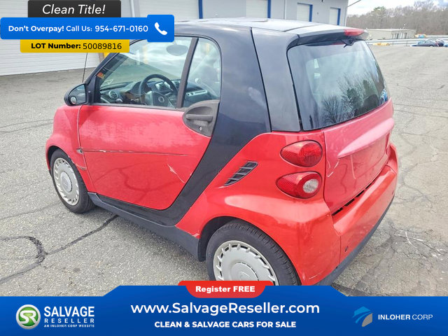 Used 2012 smart fortwo pure image 3