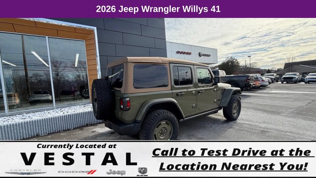 New 2026 Jeep Wrangler Unlimited Sport AWD/4WD image 12