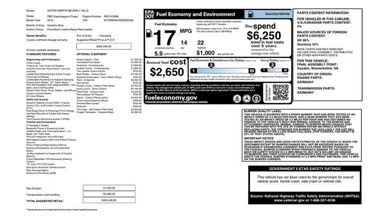 Used 2019 Aston Martin DBS Superleggera image 19