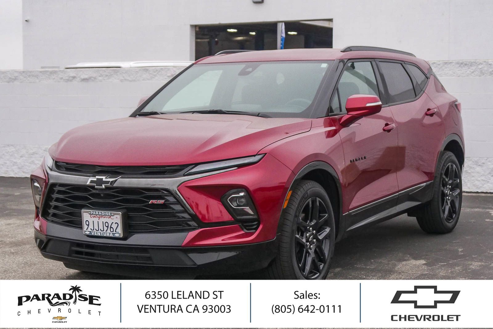 Used 2023 Chevrolet Blazer RS w/ Driver Confidence II Package