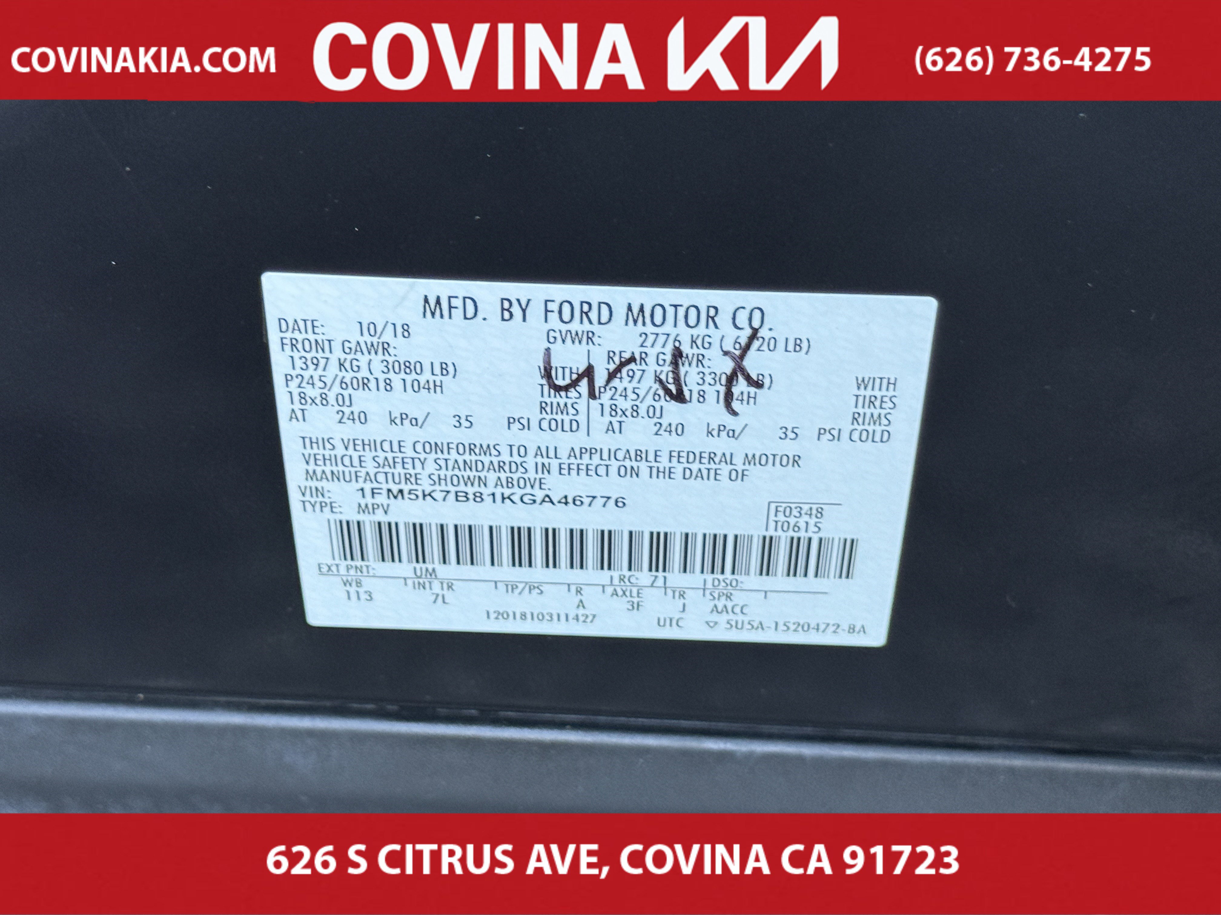 Used 2019 Ford Explorer Base image 32