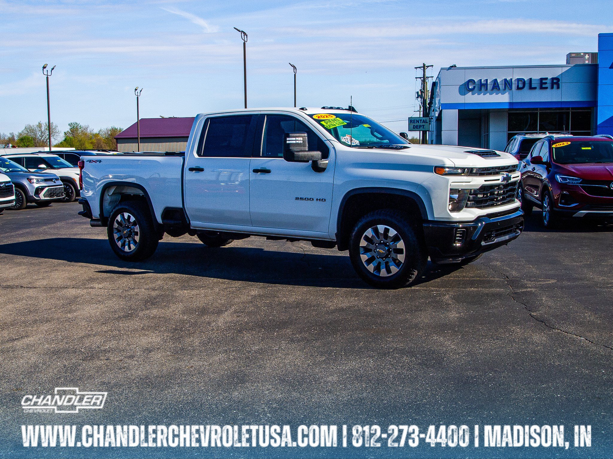 Used 2025 Chevrolet Silverado 2500 Custom w/ Custom Value Package