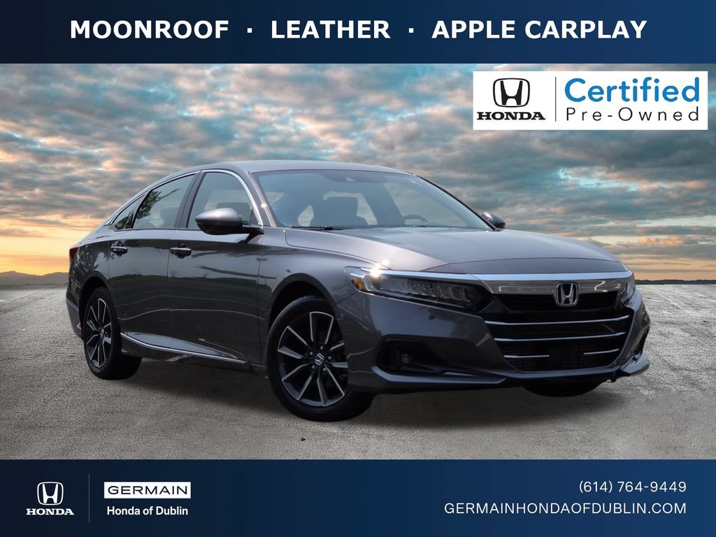 Certified 2021 Honda Accord EX-L