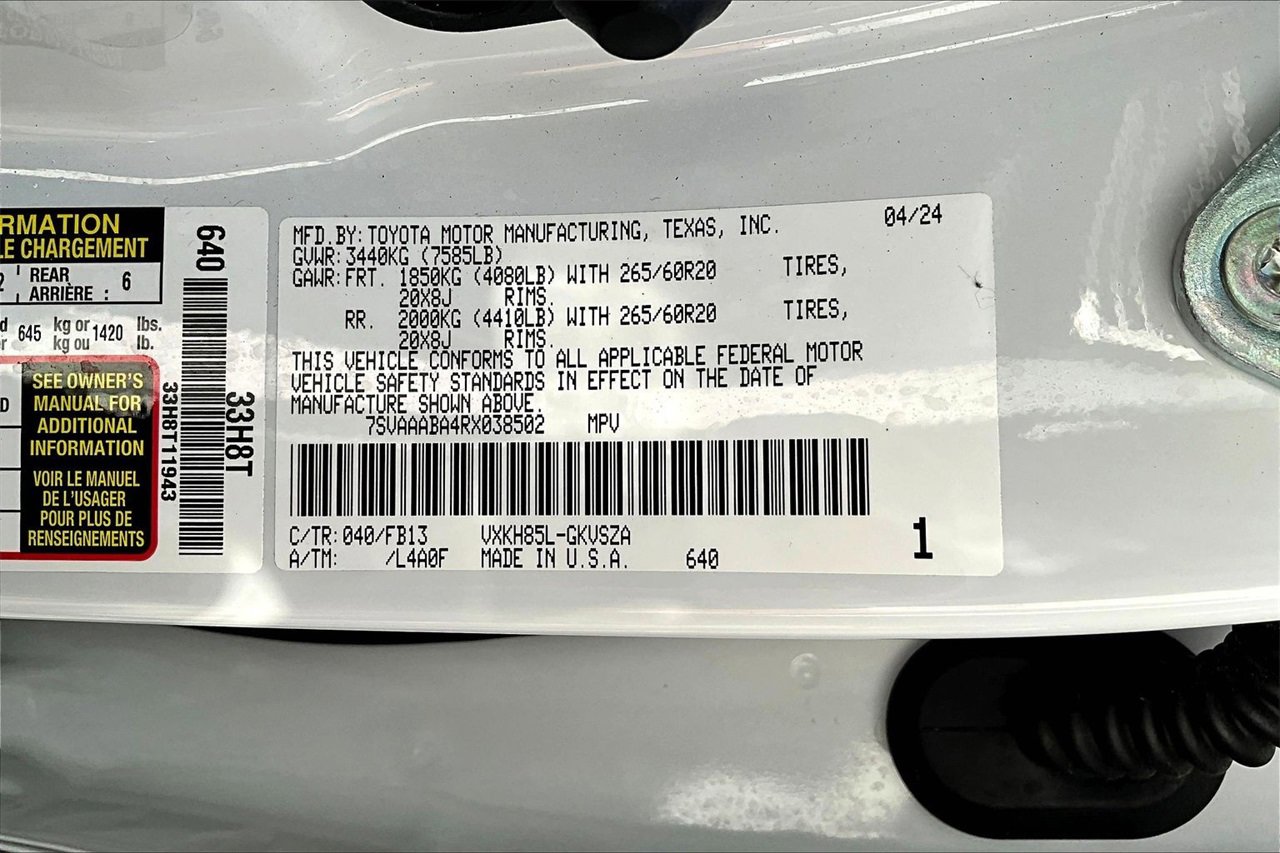 Used 2024 Toyota Sequoia SR5 w/ TRD Sport Package image 16